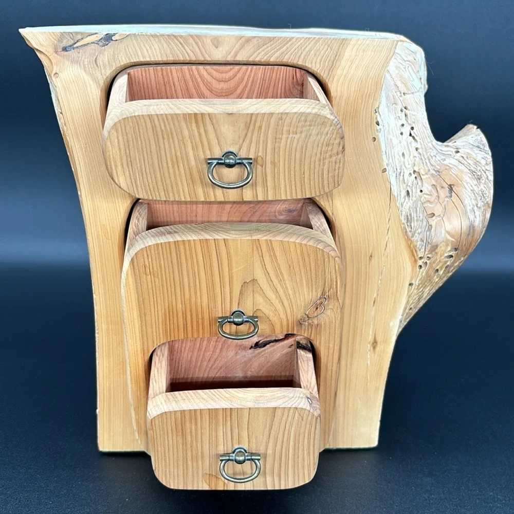 Montana Post Holes Jewelry Box